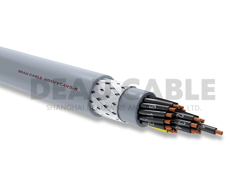 YSLYCY 4*4+(1*2*0.75）P伺服耐油雙護套屏蔽軟電纜