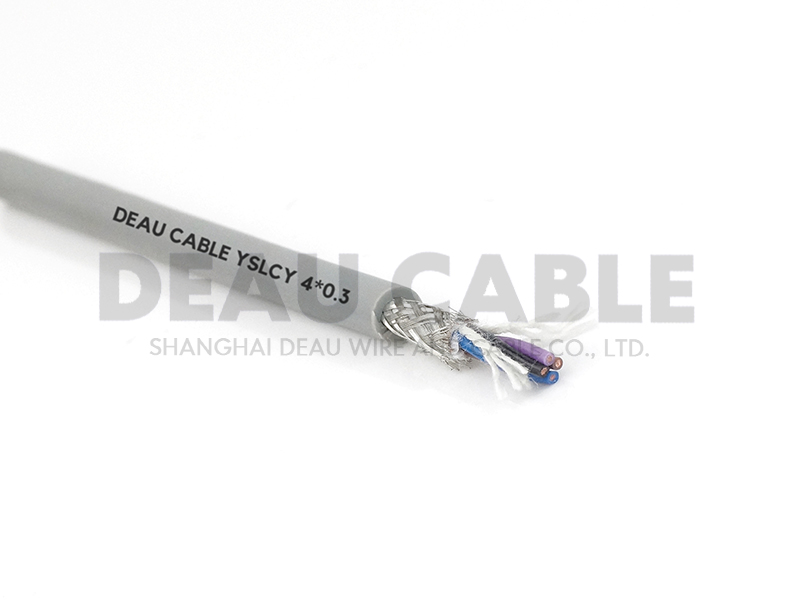 歐標耐油屏蔽電纜YSLCY  4*0.3