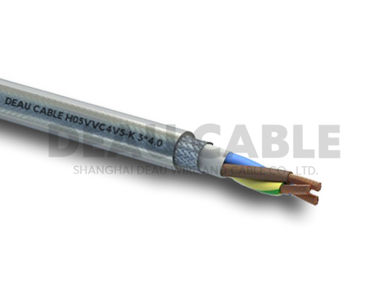 歐標(biāo)屏蔽信號電纜H05VVC4V5-K  3*4.0