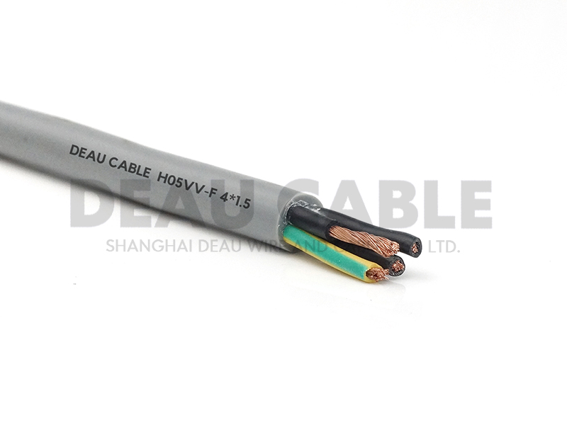 H05VV-F 4*1.5 護套軟電纜